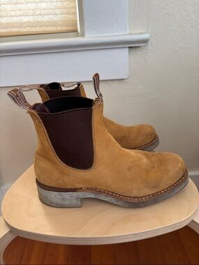 R.M. Williams Tan Chelsea Ankle Boots